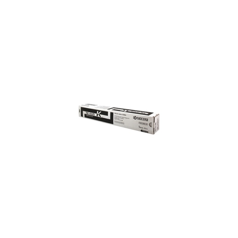 KYOCERA TONER NERO TK-8325K 1T02NP0NL0 18000 COPIE ORIGINALE KYOCERA TONER NERO TK-8325K 1T02NP0NL0 18000 COPIE ORIGINALE