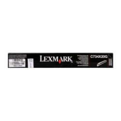 LEXMARK TAMBURO NERO C734X20G C734 20000 COPIE ORIGINALE