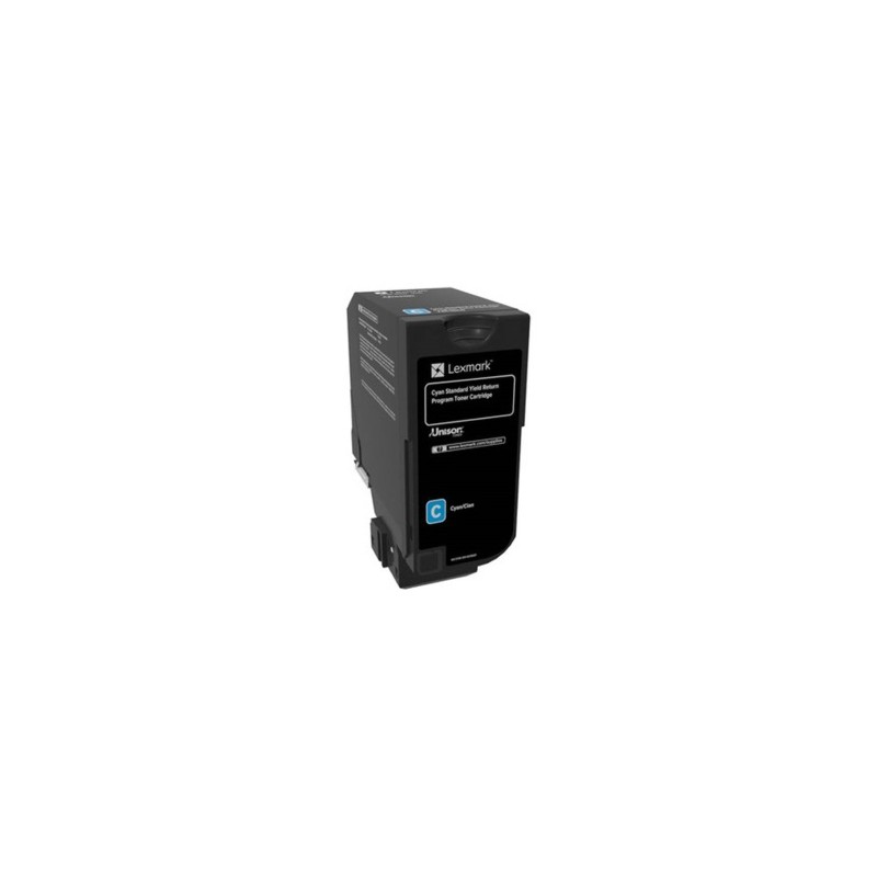 LEXMARK TONER CIANO 74C2SC0 7000 COPIE ORIGINALE LEXMARK TONER CIANO 74C2SC0 7000 COPIE ORIGINALE