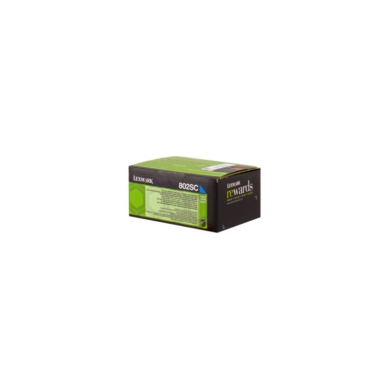 LEXMARK TONER CIANO 802SC 80C2SC0 2000 COPIE CARTUCCIA DI STAMPA RIUTILIZZABILE ORIGINALE LEXMARK TONER CIANO 802SC 80C2SC0 2000 COPIE CARTUCCIA DI STAMPA RIUTILIZZABILE ORIGINALE