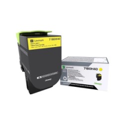 LEXMARK TONER GIALLO 71B0H40 CS417/517 3500 COPIE ORIGINALE