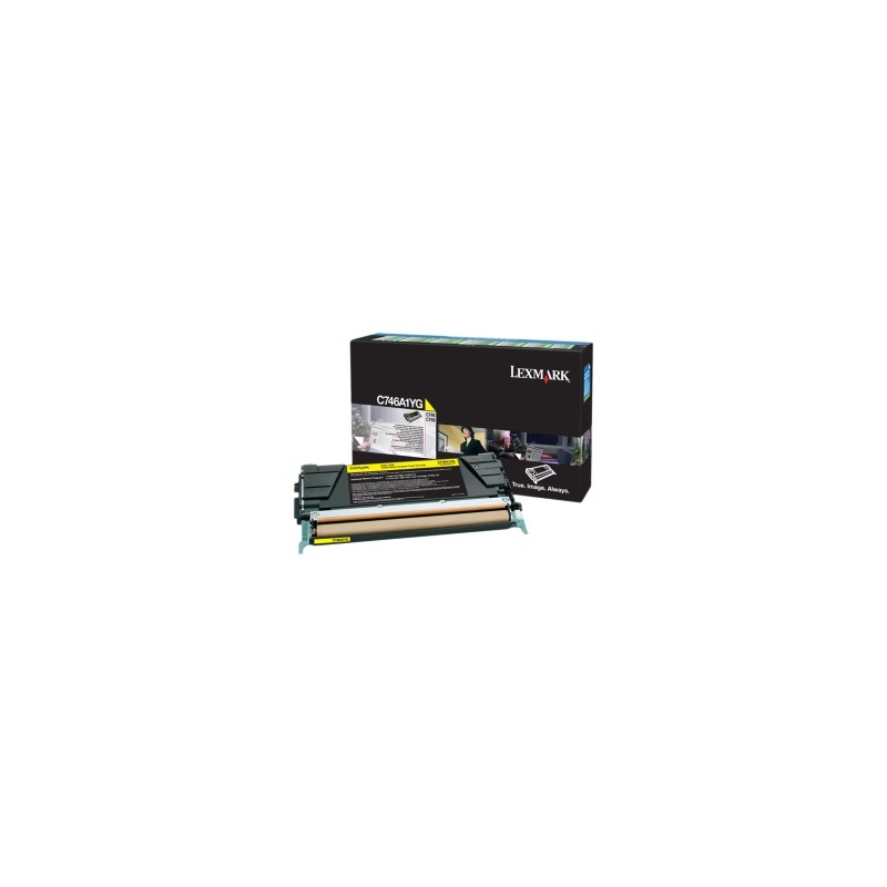 LEXMARK TONER GIALLO C746A1YG C746 7000 COPIE CARTUCCIA DI STAMPA RIUTILIZZABILE ORIGINALE LEXMARK TONER GIALLO C746A1YG C746 7000 COPIE CARTUCCIA DI STAMPA RIUTILIZZABILE ORIGINALE