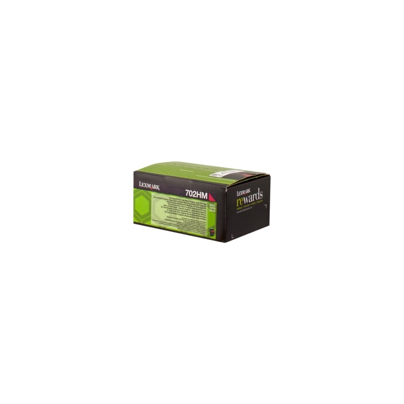 LEXMARK TONER MAGENTA 702HM 70C2HM0 3000 COPIE CARTUCCIA DI STAMPA RIUTILIZZABILE ORIGINALE LEXMARK TONER MAGENTA 702HM 70C2HM0 3000 COPIE CARTUCCIA DI STAMPA RIUTILIZZABILE ORIGINALE