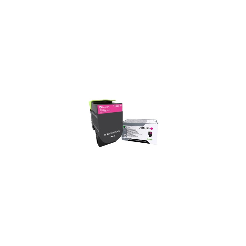 LEXMARK TONER MAGENTA 71B0H30 CS/CX417 3500 COPIE ORIGINALE LEXMARK TONER MAGENTA 71B0H30 CS/CX417 3500 COPIE ORIGINALE