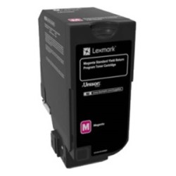 LEXMARK TONER MAGENTA 74C2SM0 7000 COPIE ORIGINALE