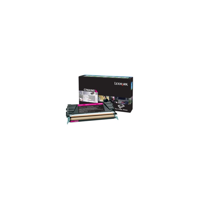 LEXMARK TONER MAGENTA C746A1MG C746 7000 COPIE CARTUCCIA DI STAMPA RIUTILIZZABILE ORIGINALE LEXMARK TONER MAGENTA C746A1MG C746 7000 COPIE CARTUCCIA DI STAMPA RIUTILIZZABILE ORIGINALE
