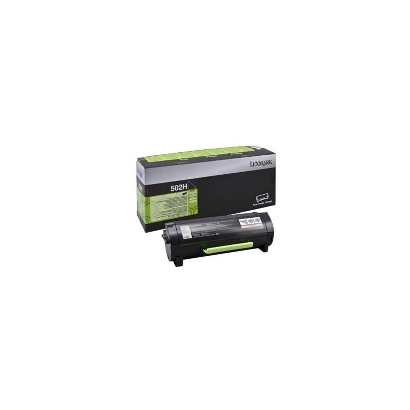 LEXMARK TONER NERO 502H 50F2H00 5000 COPIE CARTUCCIA DI STAMPA RIUTILIZZABILE ORIGINALE LEXMARK TONER NERO 502H 50F2H00 5000 COPIE CARTUCCIA DI STAMPA RIUTILIZZABILE ORIGINALE