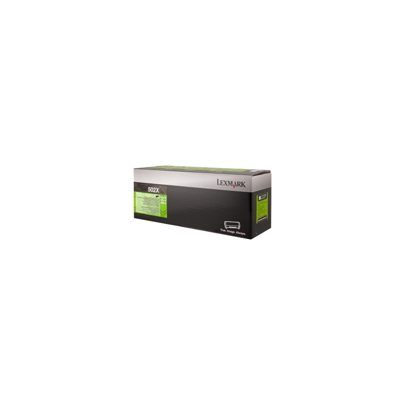 LEXMARK TONER NERO 502X 50F2X00 10000 COPIE CARTUCCIA DI STAMPA RIUTILIZZABILE ORIGINALE LEXMARK TONER NERO 502X 50F2X00 10000 COPIE CARTUCCIA DI STAMPA RIUTILIZZABILE ORIGINALE