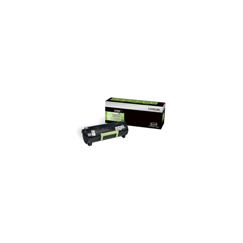 LEXMARK TONER NERO 512H 51F2H00 5000 COPIE CARTUCCIA DI STAMPA RIUTILIZZABILE ORIGINALE LEXMARK TONER NERO 512H 51F2H00 5000 COPIE CARTUCCIA DI STAMPA RIUTILIZZABILE ORIGINALE