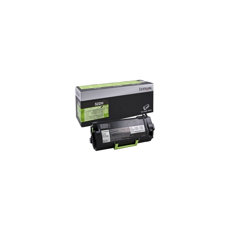 LEXMARK TONER NERO 522H 52D2H00 25000 COPIE CARTUCCIA DI STAMPA RIUTILIZZABILE ORIGINALE LEXMARK TONER NERO 522H 52D2H00 25000 COPIE CARTUCCIA DI STAMPA RIUTILIZZABILE ORIGINALE