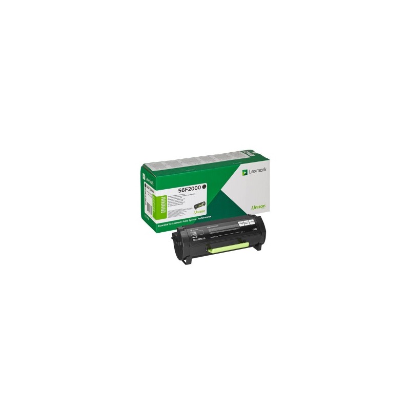 LEXMARK TONER NERO 56F2H00 15000 COPIE ORIGINALE