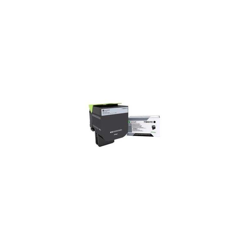 LEXMARK TONER NERO 71B0H10 6000 COPIE ORIGINALE LEXMARK TONER NERO 71B0H10 6000 COPIE ORIGINALE