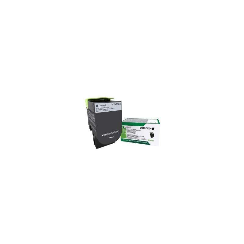 LEXMARK TONER NERO 71B20K0 3000 COPIE ORIGINALE LEXMARK TONER NERO 71B20K0 3000 COPIE ORIGINALE