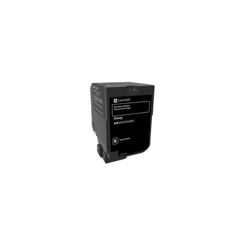 LEXMARK TONER NERO 74C2HK0 20000 COPIE CARTUCCIA RIUTILIZZABILE, ALTA CAPACITA ORIGINALE LEXMARK TONER NERO 74C2HK0 20000 COPIE CARTUCCIA RIUTILIZZABILE, ALTA CAPACITA ORIGINALE