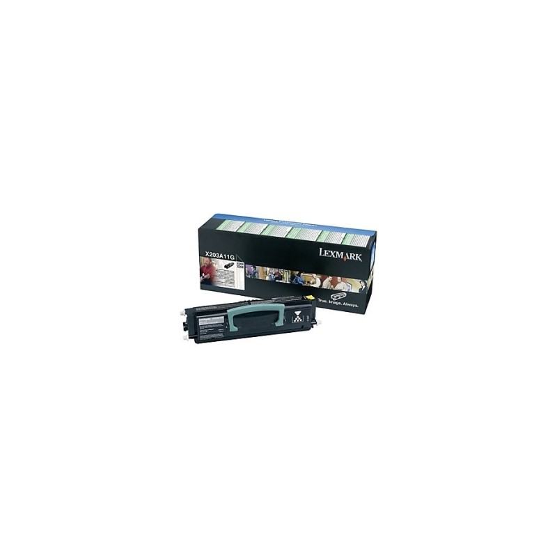 LEXMARK TONER NERO X203A11G 2500 COPIE ORIGINALE LEXMARK TONER NERO X203A11G 2500 COPIE ORIGINALE