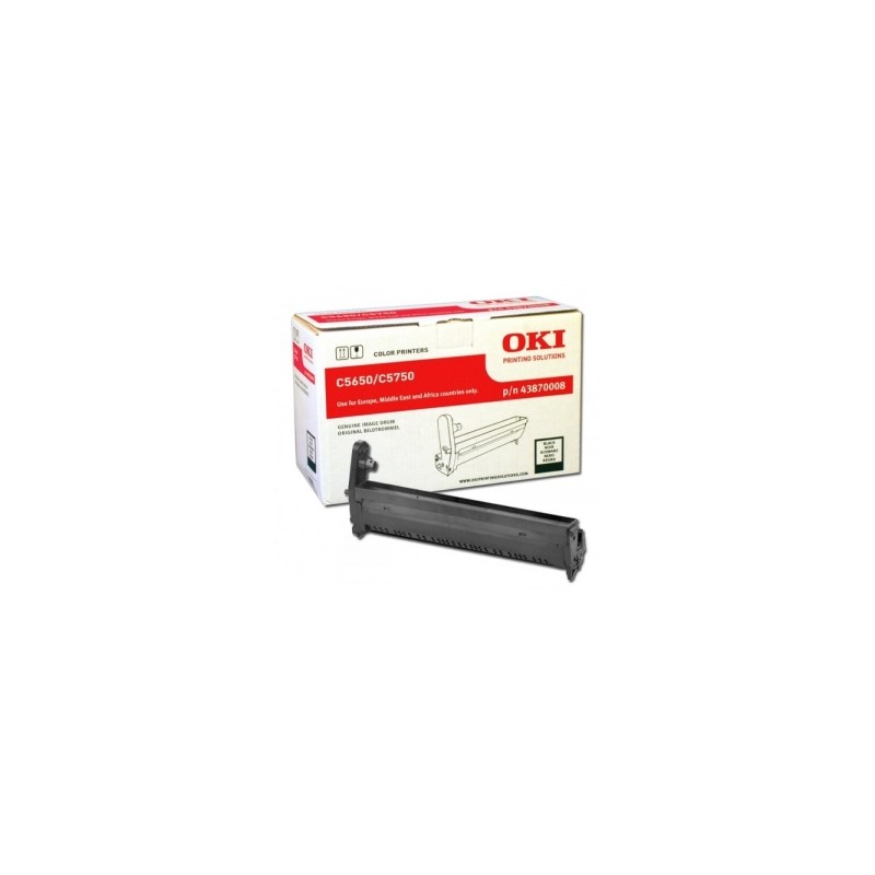 OKI TAMBURO NERO 43870008 C5650/5750 20000 COPIE TAMBURO ORIGINALE