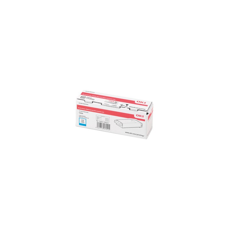 OKI TONER CIANO 09006127 C650 6000 COPIE ORIGINALE OKI TONER CIANO 09006127 C650 6000 COPIE ORIGINALE