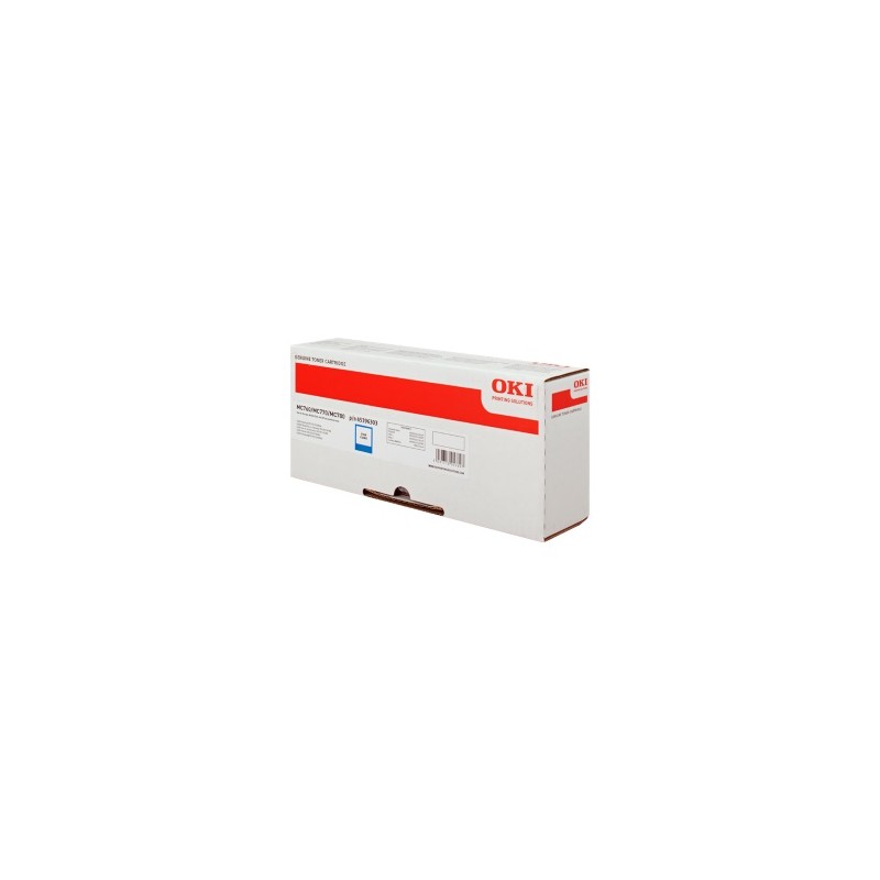 OKI TONER CIANO 45396303 MC760 6000 COPIE ORIGINALE OKI TONER CIANO 45396303 MC760 6000 COPIE ORIGINALE