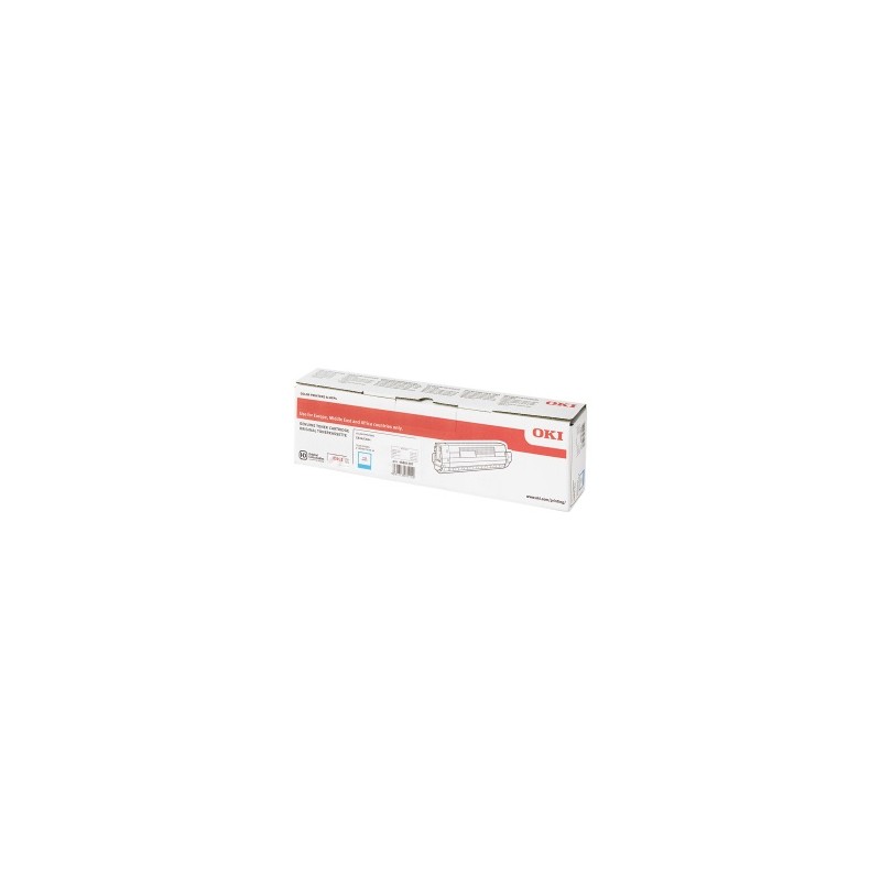 OKI TONER CIANO 46861307 C834/C844 10000 COPIE ORIGINALE OKI TONER CIANO 46861307 C834/C844 10000 COPIE ORIGINALE