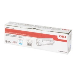 OKI TONER CIANO 47095703 C824/C834/C844 5000 COPIE ORIGINALE
