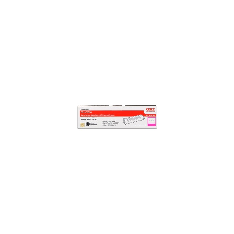 OKI TONER MAGENTA 44059106 C810/830 8000 COPIE ORIGINALE OKI TONER MAGENTA 44059106 C810/830 8000 COPIE ORIGINALE