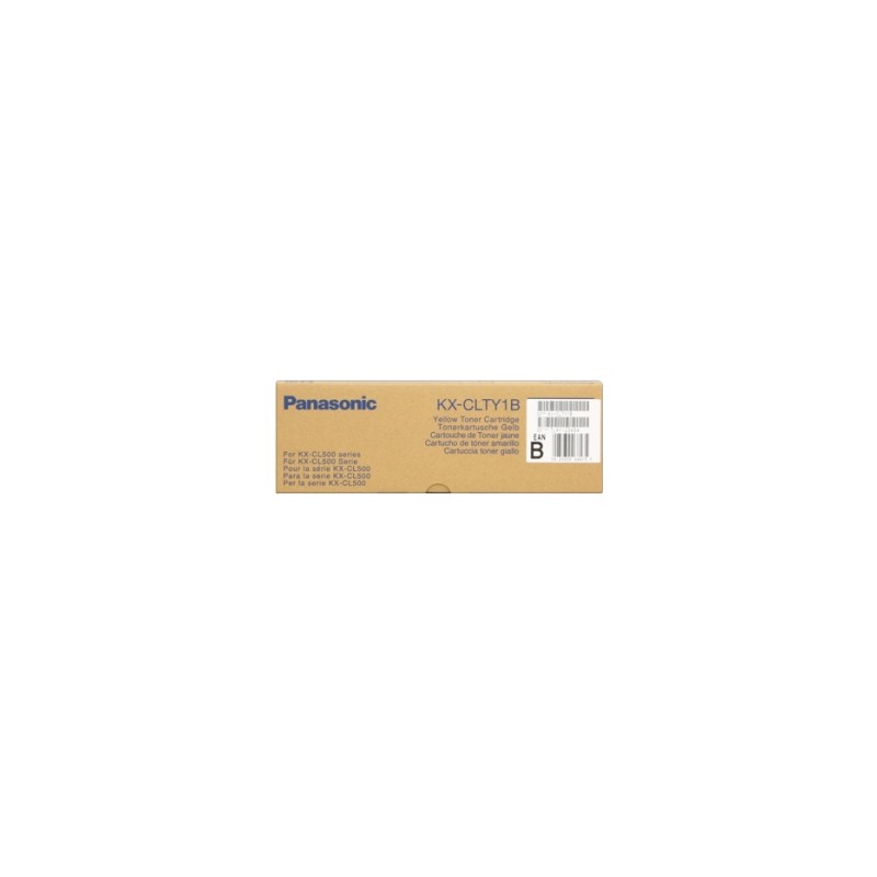 PANASONIC TONER GIALLO KX-CLTY1 KX-CLTY1B 5000 COPIE ORIGINALE PANASONIC TONER GIALLO KX-CLTY1 KX-CLTY1B 5000 COPIE ORIGINALE
