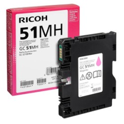 RICOH CARTUCCIA D\'INCHIOSTRO MAGENTA 405864 GC51M 2500 COPIE ORIGINALE