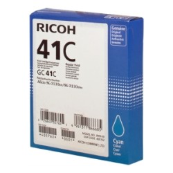 RICOH CARTUCCIA GELO CIANO GC41CHC 405762 2200 COPIE ORIGINALE