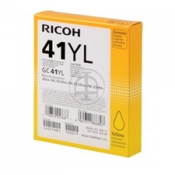 RICOH CARTUCCIA GELO GIALLO GC41YL 405768 600 COPIE ORIGINALE