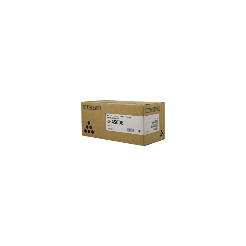 RICOH TONER NERO 407340 SP 4500E 6000 COPIE ORIGINALE RICOH TONER NERO 407340 SP 4500E 6000 COPIE ORIGINALE