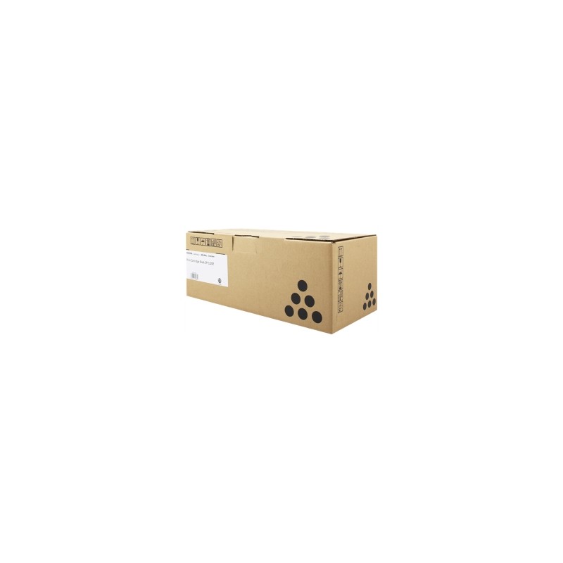RICOH TONER NERO 407642 SP C220EBK 2000 COPIE SP C220E ORIGINALE RICOH TONER NERO 407642 SP C220EBK 2000 COPIE SP C220E ORIGINALE