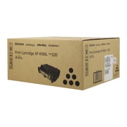 RICOH TONER NERO 407652 SP4100L 7500 COPIE TYPE 220 ORIGINALE