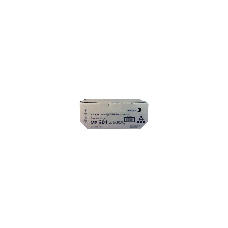 RICOH TONER NERO 407824 MP601BK 25000 COPIE ORIGINALE RICOH TONER NERO 407824 MP601BK 25000 COPIE ORIGINALE