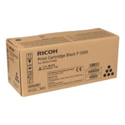RICOH TONER NERO 408314 P C600BK 17000 COPIE ORIGINALE