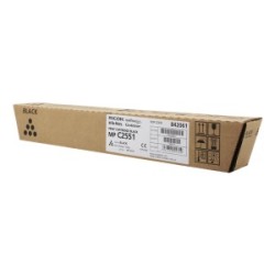 RICOH TONER NERO 842061/842465 MP C2551BK 10000 COPIE ORIGINALE