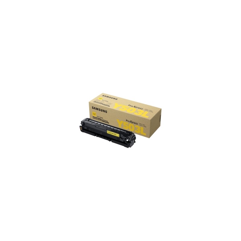 SAMSUNG TONER GIALLO CLT-Y503L SU491A 5000 COPIE ORIGINALE SAMSUNG TONER GIALLO CLT-Y503L SU491A 5000 COPIE ORIGINALE
