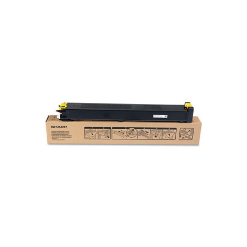 SHARP TONER GIALLO MX-23GTYA 10000 COPIE ORIGINALE SHARP TONER GIALLO MX-23GTYA 10000 COPIE ORIGINALE