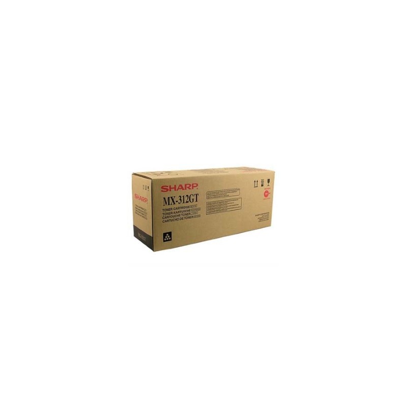 SHARP TONER NERO MX-312GT 25000 COPIE ORIGINALE SHARP TONER NERO MX-312GT 25000 COPIE ORIGINALE