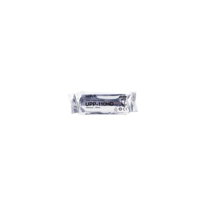 SONY CARTA BIANCO UPP-110HD CARTA TERMICA, BOBINA, 110MM X 20M ORIGINALE SONY CARTA BIANCO UPP-110HD CARTA TERMICA, BOBINA, 110MM X 20M ORIGINALE