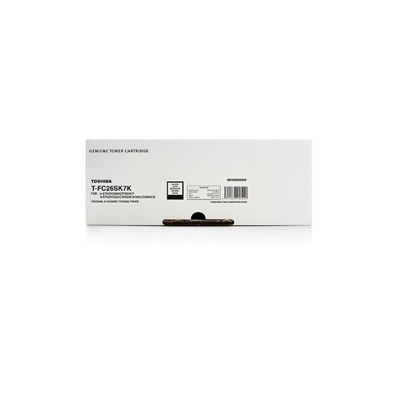 TOSHIBA TONER NERO T-FC26SK7K 6B000000559 7000 COPIE ALTA CAPACITA  ORIGINALE