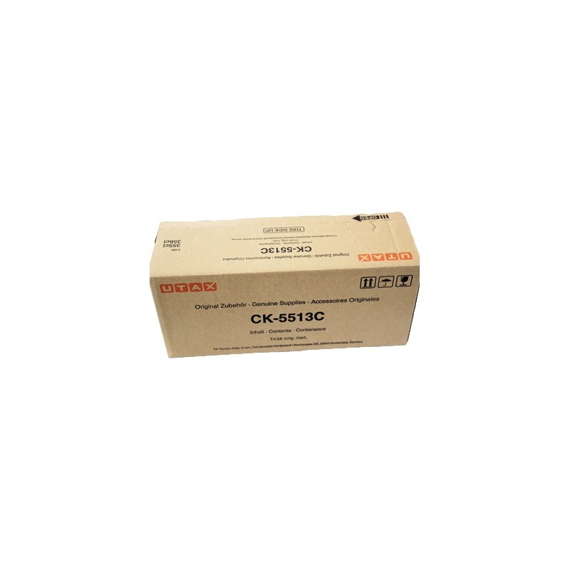 UTAX TONER CIANO CK-5513C 1T02VMCUT0 6000 COPIE ORIGINALE UTAX TONER CIANO CK-5513C 1T02VMCUT0 6000 COPIE ORIGINALE