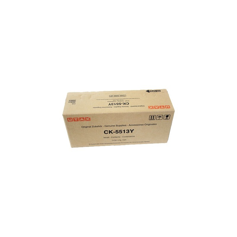 UTAX TONER GIALLO CK-5513Y 1T02VMAUT0 6000 COPIE ORIGINALE