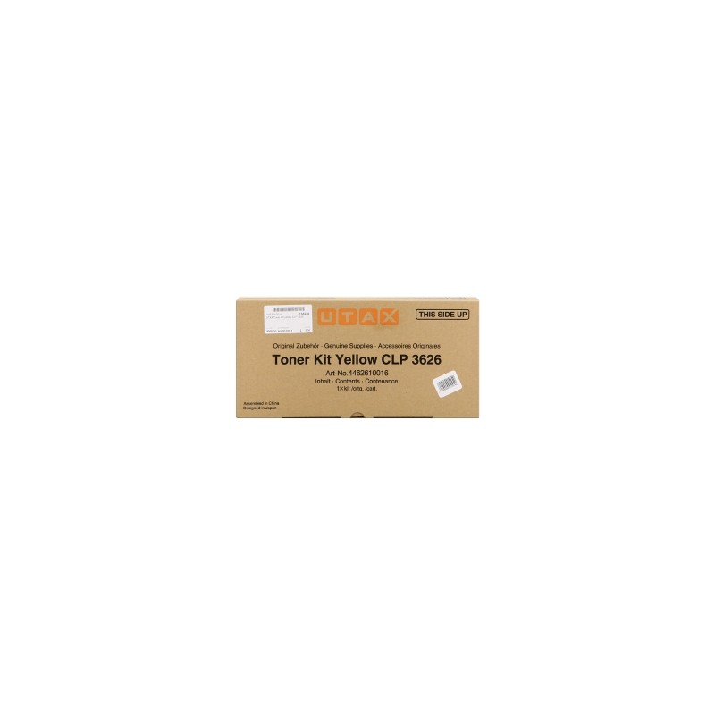 UTAX TONER GIALLO CLP-3626 4462610016 10000 COPIE ORIGINALE UTAX TONER GIALLO CLP-3626 4462610016 10000 COPIE ORIGINALE