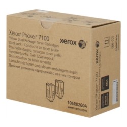 XEROX TONER GIALLO 106R02604 PHASER 7100 9000 COPIE ALTA CAPACITA  ORIGINALE
