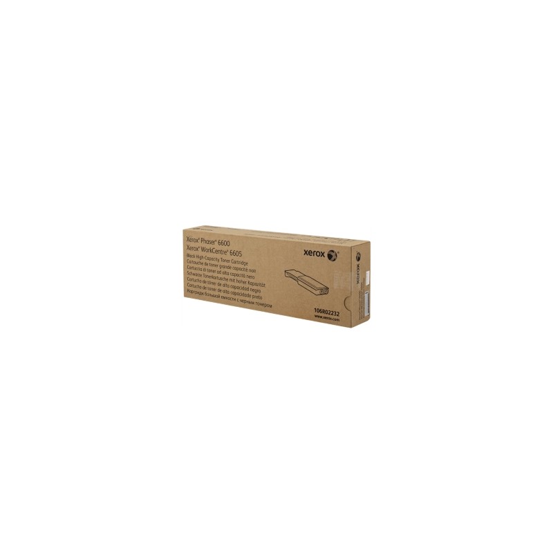 XEROX TONER NERO 106R02232 PHASER 6600 8000 COPIE ALTA CAPACITA ORIGINALE XEROX TONER NERO 106R02232 PHASER 6600 8000 COPIE ALTA CAPACITA ORIGINALE