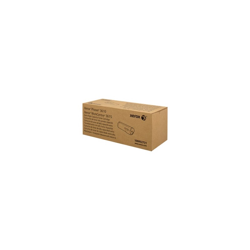 XEROX TONER NERO 106R02731 PHASER 3610 25300 COPIE ESTREM\' ALTA CAPACITA ORIGINALE XEROX TONER NERO 106R02731 PHASER 3610 25300 COPIE ESTREM\' ALTA CAPACITA ORIGINALE