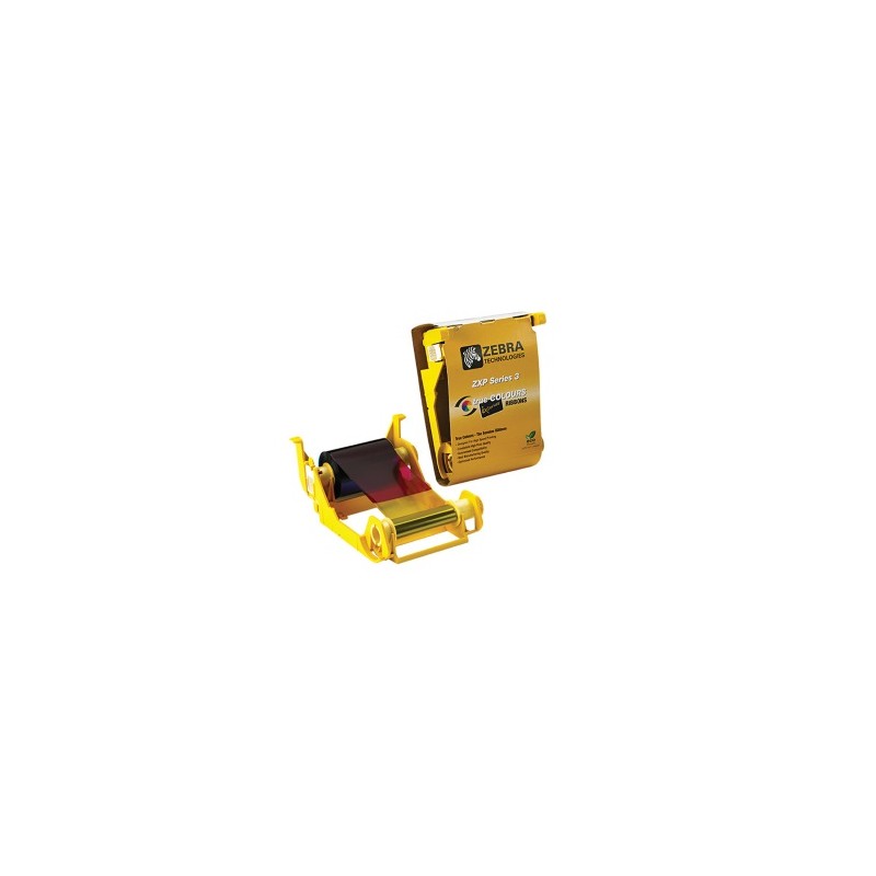 ZEBRA NASTRO COLORATO DIFFERENTI COLORI 800033-340 ZXP SERIES 3 ORIGINALE ZEBRA NASTRO COLORATO DIFFERENTI COLORI 800033-340 ZXP SERIES 3 ORIGINALE