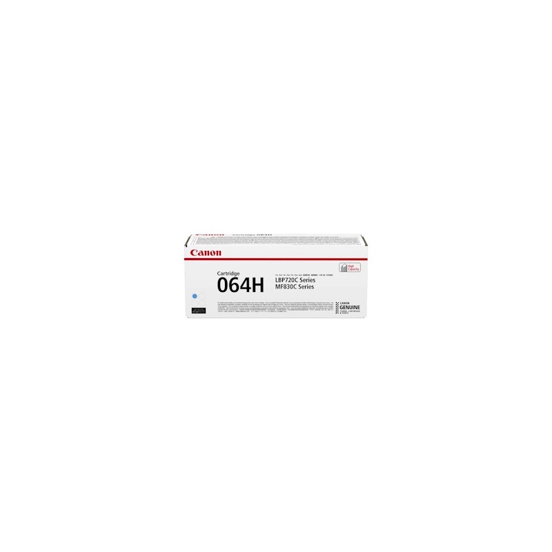 CANON TONER CIANO 064 HC 4936C001 10400 COPIE ORIGINALE CANON TONER CIANO 064 HC 4936C001 10400 COPIE ORIGINALE