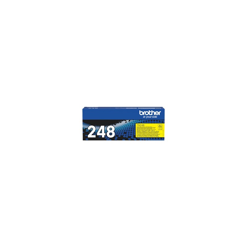 BROTHER TONER GIALLO TN-248Y 248 1000 COPIE ORIGINALE BROTHER TONER GIALLO TN-248Y 248 1000 COPIE ORIGINALE