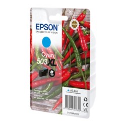 EPSON CARTUCCIA D\'INCHIOSTRO CIANO C13T09R24010 503 XL 470 COPIE 6,4ML ORIGINALE